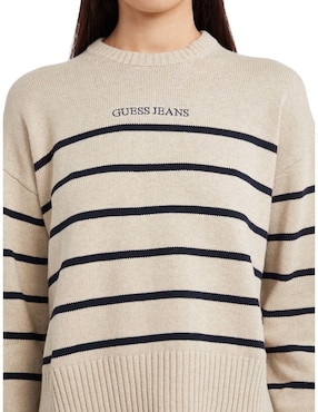 Suéter Guess Jeans cuello redondo para mujer