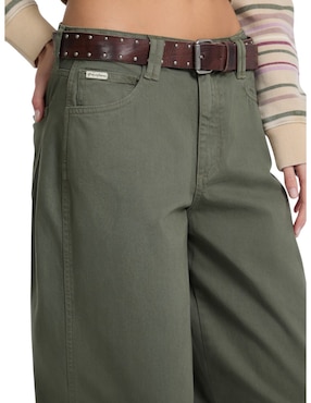 Jeans relajado Guess jeans corte cintura para mujer