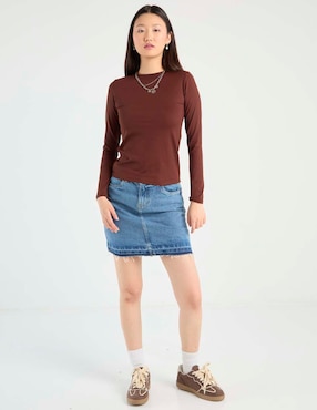 Blusa That's It manga larga para mujer
