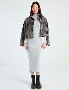 Vestido midi casual That's It para mujer