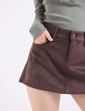 Falda mini Hollister a la cadera