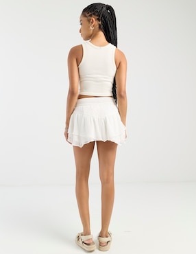 Falda mini Hollister a la cadera