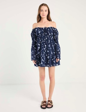 Vestido mini casual Hollister para mujer