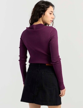 Blusa Biography manga larga para mujer