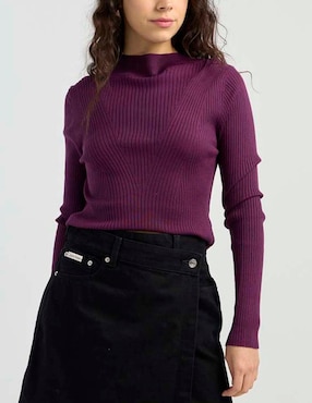Blusa Biography manga larga para mujer
