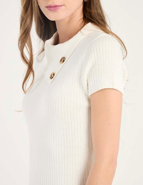 Suéter Hollister cuello asimétrico para mujer