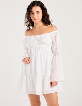 Vestido mini casual Hollister para mujer