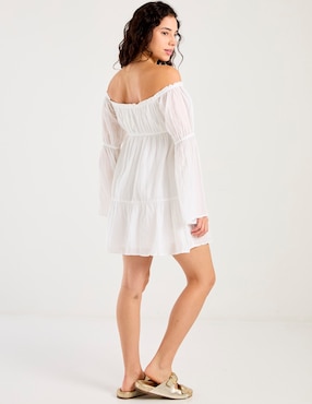 Vestido mini casual Hollister para mujer