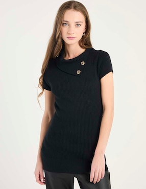 Suéter Hollister cuello asimétrico para mujer