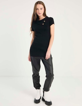 Suéter Hollister cuello asimétrico para mujer