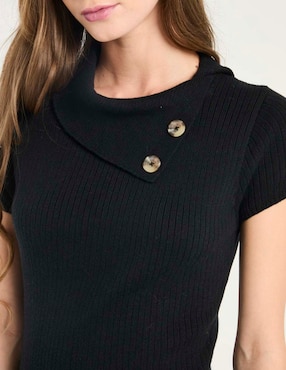 Suéter Hollister cuello asimétrico para mujer