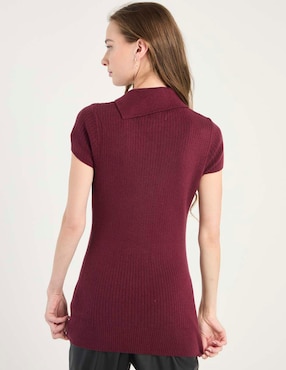 Suéter Hollister cuello asimétrico para mujer