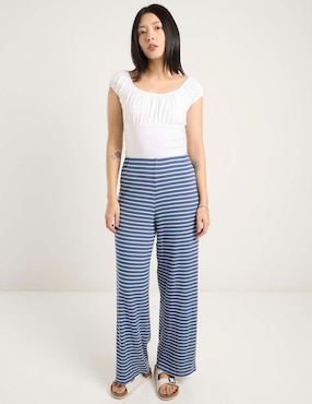 Pantalón acampanado That's It amplio para mujer