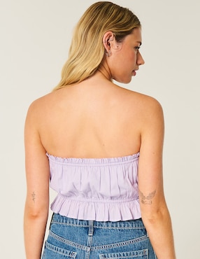 Blusa Hollister sin manga para mujer
