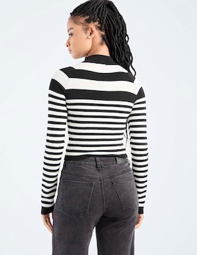 Blusa Biography manga larga para mujer
