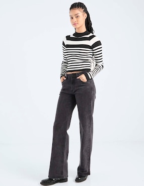 Blusa Biography manga larga para mujer