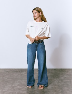 Jeans straight Brownie para mujer