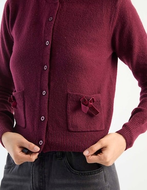 Suéter Hollister cuello redondo para mujer