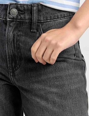 Jeans relaxed straight Hollister para mujer