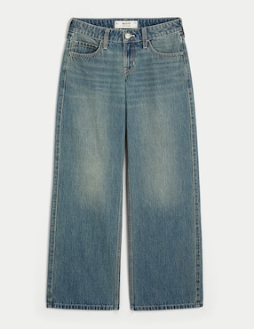 Jeans relaxed baggy Hollister para mujer