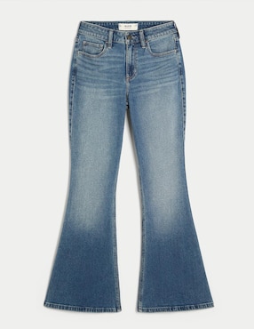 Jeans flare Hollister para mujer