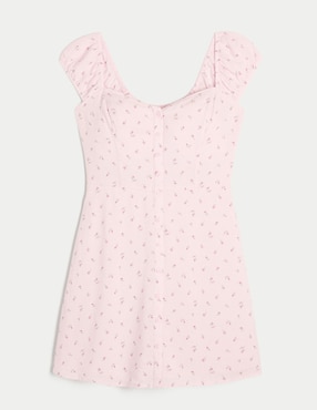 Vestido corto casual Hollister para mujer