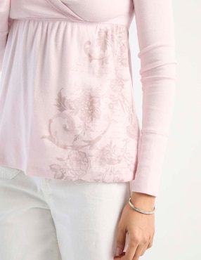 Blusa Hollister manga larga para mujer