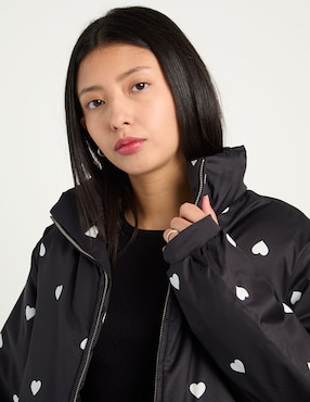 Chamarra acolchada Hollister para mujer