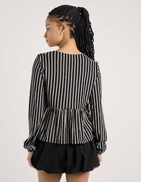 Blusa Only manga larga para mujer
