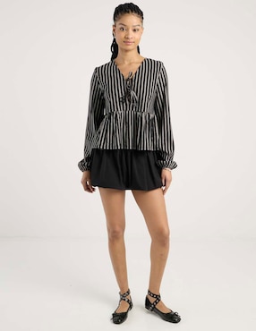 Blusa Only manga larga para mujer