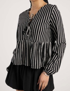 Blusa Only manga larga para mujer