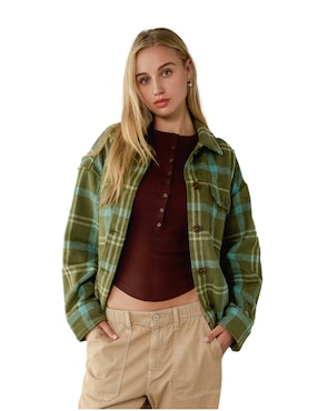 Blusa camisera American Eagle manga larga para mujer