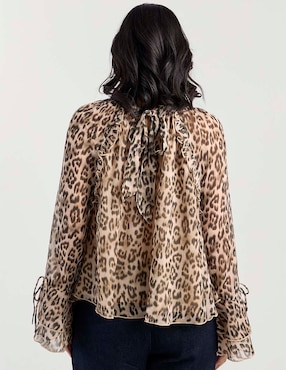 Blusa American Eagle manga larga para mujer