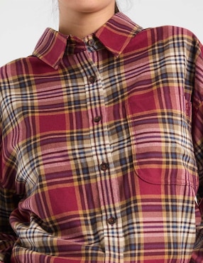 Blusa camisera American Eagle manga larga para mujer