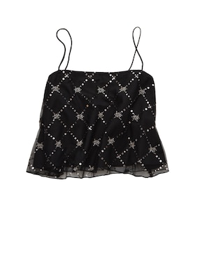 Top American Eagle escote espalda abierta tirante delgado
