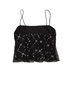 Top American Eagle escote espalda abierta tirante delgado