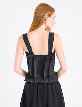 Top American Eagle escote cuadrado tirante ancho