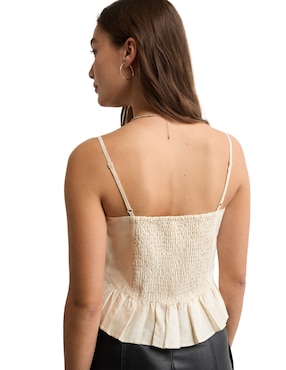 Top American Eagle escote espalda abierta tirante delgado