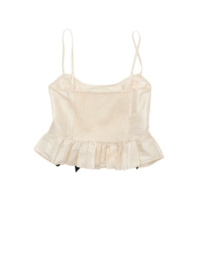 Top American Eagle escote espalda abierta tirante delgado