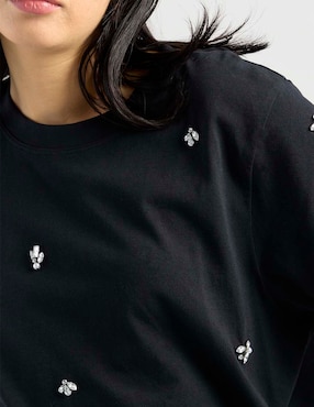 Playera manga corta American Eagle cuello redondo para mujer