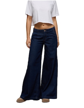 Jeans acampanado baggy American Eagle Fashion para mujer