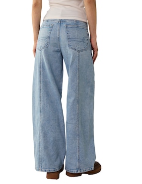 Jeans relaxed wide leg American Eagle para mujer