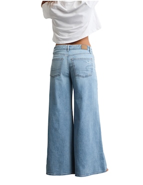 Jeans acampanado baggy American Eagle Fashion para mujer