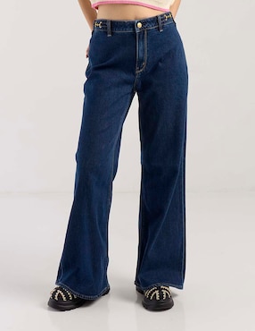 Jeans relaxed wide leg American Eagle para mujer