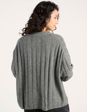 Suéter American Eagle cuello redondo para mujer