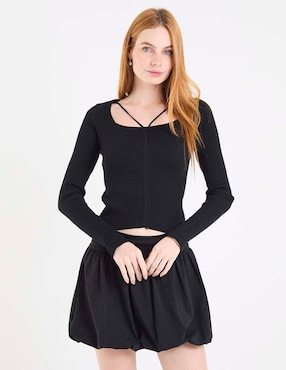 Suéter Biography cuello con escote para mujer