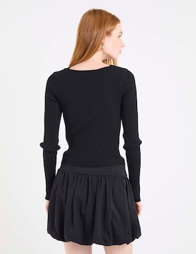 Suéter Biography cuello con escote para mujer