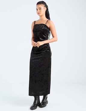 Vestido largo de fiesta Biography escote regular