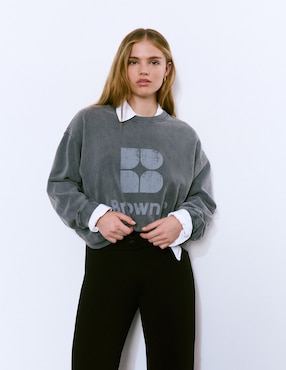 Pantalón de vestir Brownie amplio para mujer
