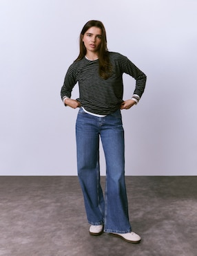 Jeans straight Brownie para mujer